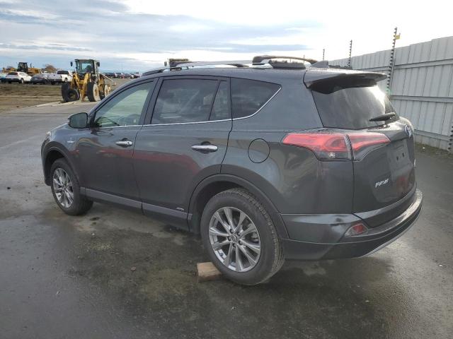 JTMDJREV4GD011450 - 2016 TOYOTA RAV4 HV LIMITED GRAY photo 2