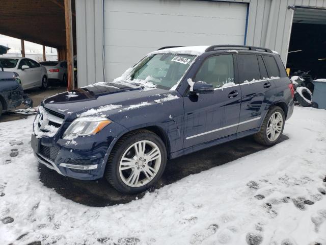 WDCGG8JBXDG019154 - 2013 MERCEDES-BENZ GLK 350 4MATIC BLUE photo 1