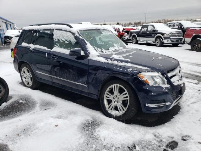 WDCGG8JBXDG019154 - 2013 MERCEDES-BENZ GLK 350 4MATIC BLUE photo 4