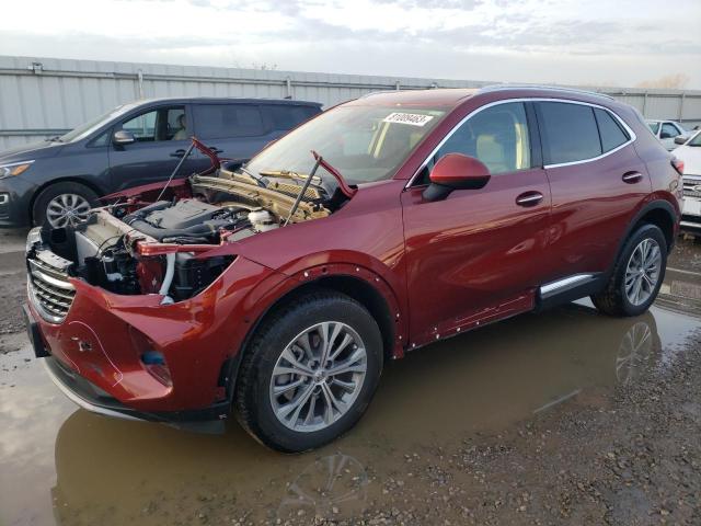 LRBAZLR41ND128053 - 2022 BUICK ENVISION PREFERRED RED photo 1