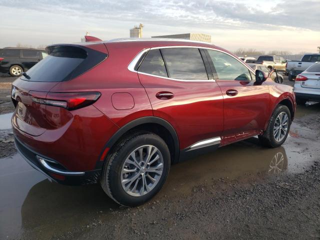 LRBAZLR41ND128053 - 2022 BUICK ENVISION PREFERRED RED photo 3