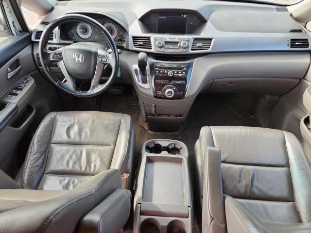 5FNRL5H60BB067495 - 2011 HONDA ODYSSEY EXL WHITE photo 8