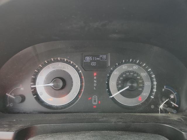 5FNRL5H60BB067495 - 2011 HONDA ODYSSEY EXL WHITE photo 9