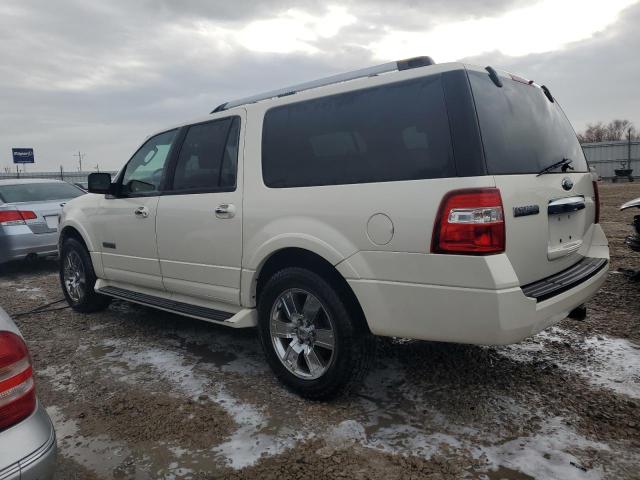 1FMFK20567LA99293 - 2007 FORD EXPEDITION EL LIMITED WHITE photo 2