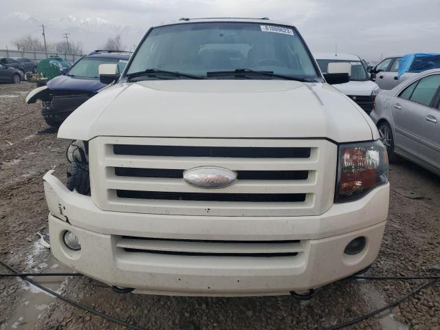 1FMFK20567LA99293 - 2007 FORD EXPEDITION EL LIMITED WHITE photo 5