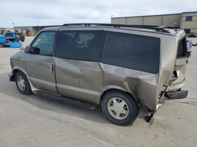 1GNDM19WX1B112417 - 2001 CHEVROLET ASTRO TAN photo 2