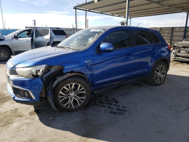 JA4AP3AU5GZ027312 - 2016 MITSUBISHI OUTLANDER ES BLUE photo 1