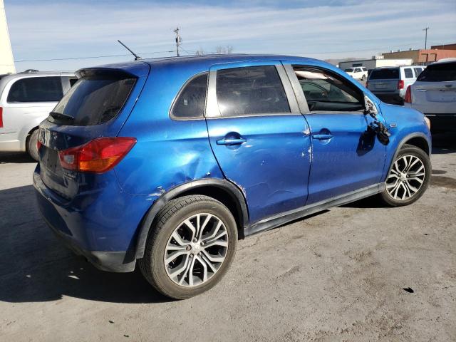 JA4AP3AU5GZ027312 - 2016 MITSUBISHI OUTLANDER ES BLUE photo 3