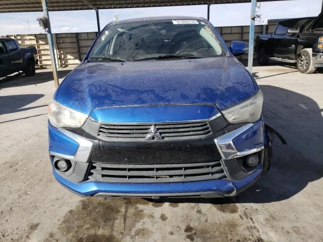 JA4AP3AU5GZ027312 - 2016 MITSUBISHI OUTLANDER ES BLUE photo 5