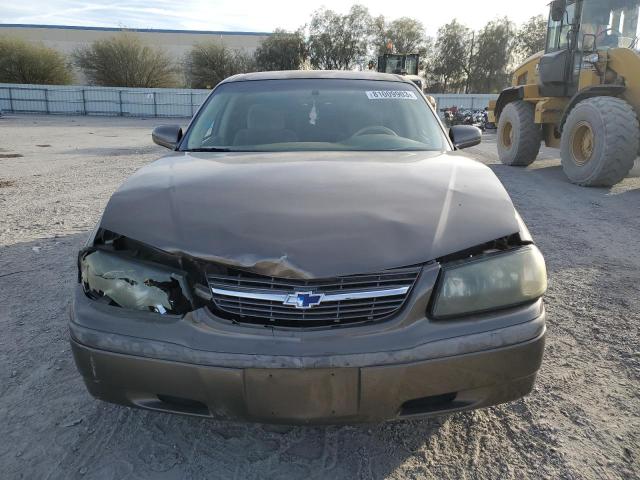 2G1WF52E739382187 - 2003 CHEVROLET IMPALA BROWN photo 5