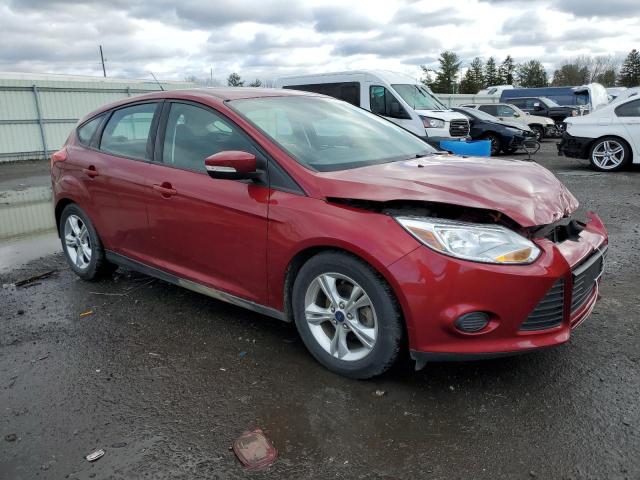 1FADP3K23EL189364 - 2014 FORD FOCUS SE BURGUNDY photo 4