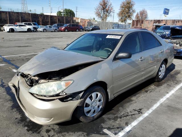 4T1BE32K25U567459 - 2005 TOYOTA CAMRY LE GOLD photo 1