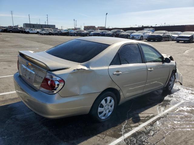 4T1BE32K25U567459 - 2005 TOYOTA CAMRY LE GOLD photo 3