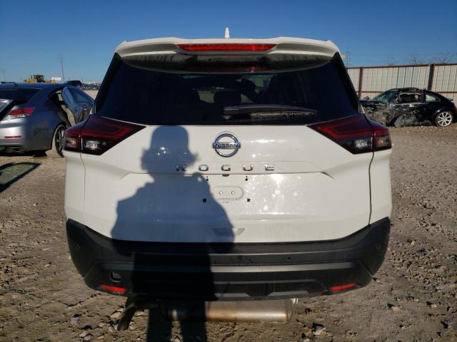 JN8AT3AA4MW015502 - 2021 NISSAN ROGUE S WHITE photo 6