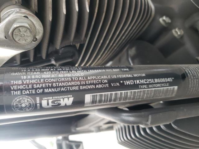 1HD1KHC25LB606945 - 2020 HARLEY-DAVIDSON FLTRX 黑色 照片 10