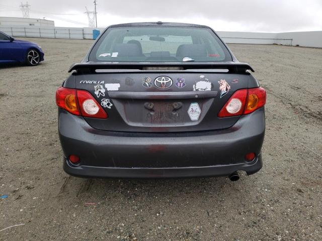 1NXBU4EEXAZ352081 - 2010 TOYOTA COROLLA BASE BLUE photo 6