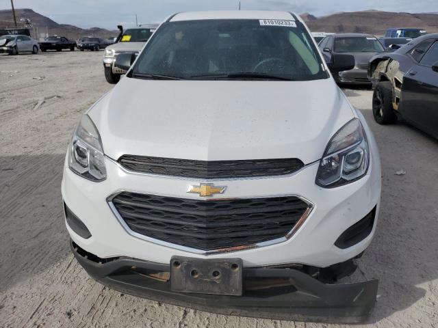 2GNALBEK7G1174090 - 2016 CHEVROLET EQUINOX LS WHITE photo 5