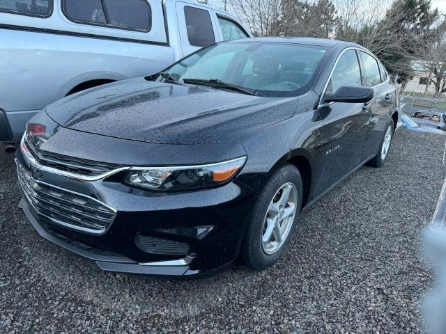 1G1ZB5ST7JF175651 - 2018 CHEVROLET MALIBU LS BLACK photo 2