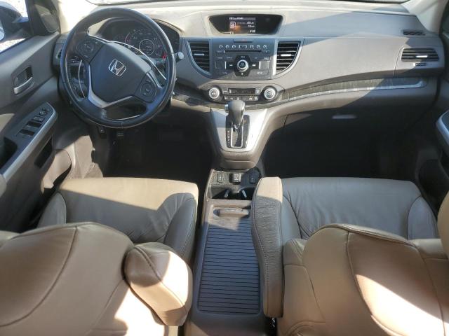 5J6RM4H74CL039563 - 2012 HONDA CR-V EXL WHITE photo 8