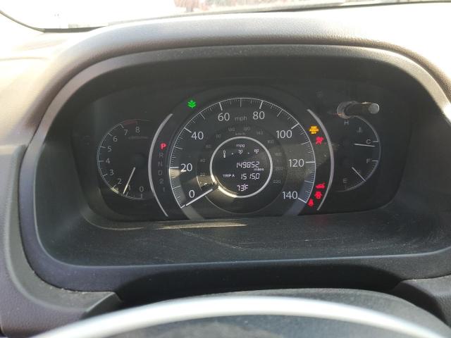 5J6RM4H74CL039563 - 2012 HONDA CR-V EXL WHITE photo 9