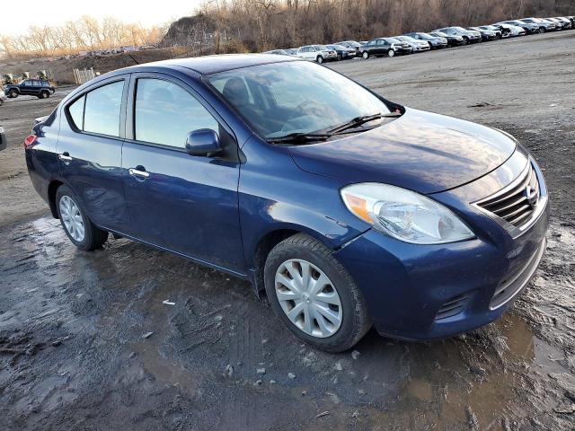 3N1CN7AP5DL857834 - 2013 NISSAN VERSA S BLUE photo 4