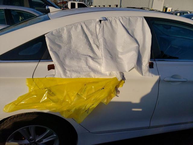 5NPEB4AC4EH853592 - 2014 HYUNDAI SONATA GLS WHITE photo 10