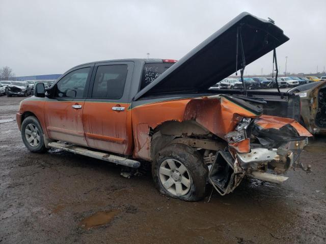 1N6AA07B94N545130 - 2004 NISSAN TITAN XE ORANGE photo 2