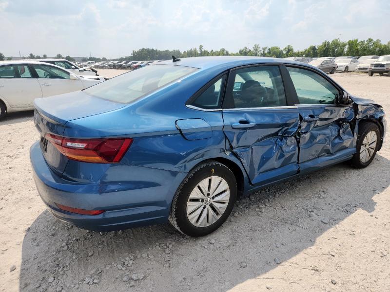 3VWCB7BU9KM175036 - 2019 VOLKSWAGEN JETTA S BLUE photo 3
