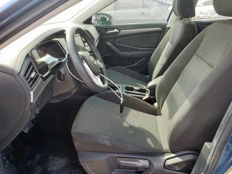 3VWCB7BU9KM175036 - 2019 VOLKSWAGEN JETTA S BLUE photo 7