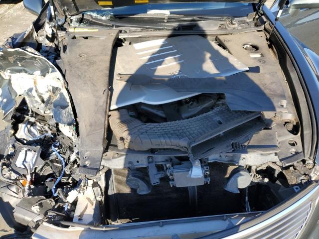 JTHGL46F585031170 - 2008 LEXUS LS 460L GRAY photo 11