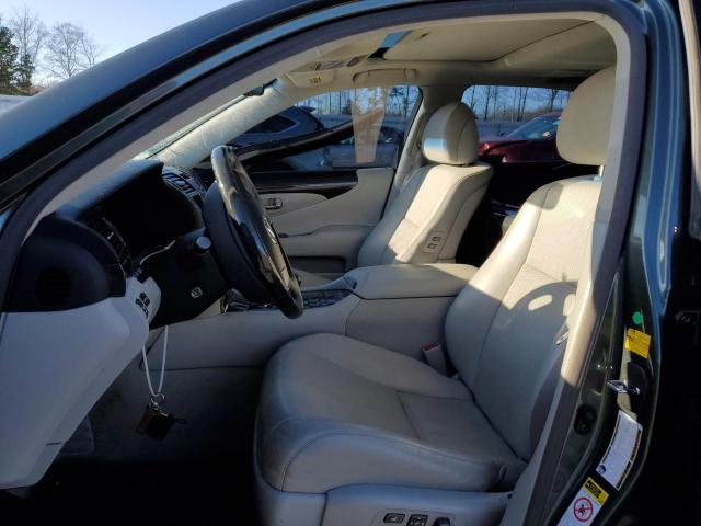 JTHGL46F585031170 - 2008 LEXUS LS 460L GRAY photo 7