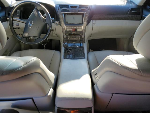 JTHGL46F585031170 - 2008 LEXUS LS 460L GRAY photo 8