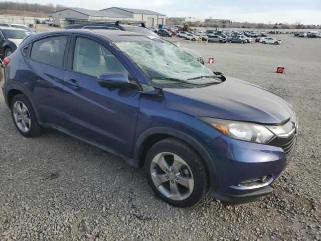 3CZRU5H5XHM722703 - 2017 HONDA HR-V EX BLUE photo 4