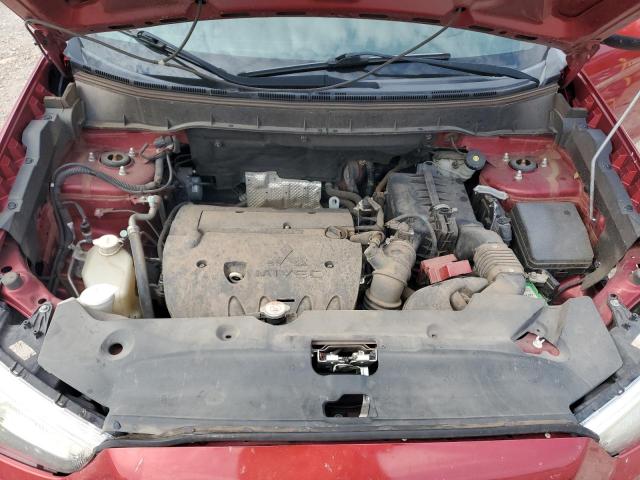 4A4AP3AU7FE048425 - 2015 MITSUBISHI OUTLANDER ES წითელი ფოტო 11