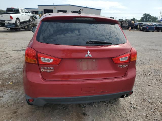 4A4AP3AU7FE048425 - 2015 MITSUBISHI OUTLANDER ES წითელი ფოტო 6