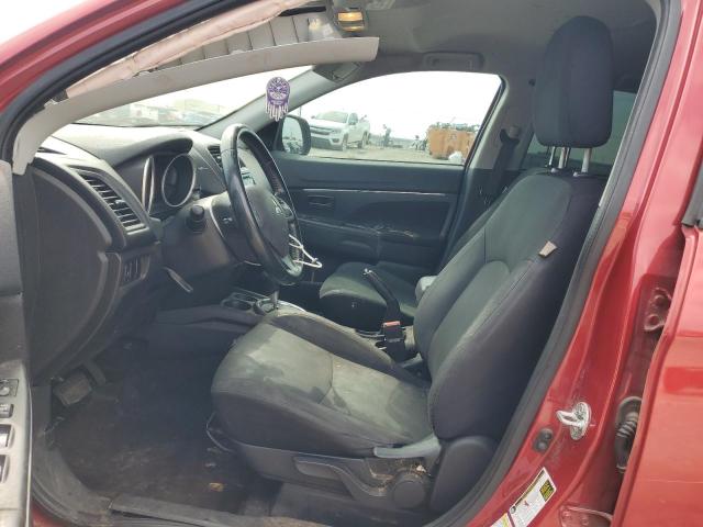 4A4AP3AU7FE048425 - 2015 MITSUBISHI OUTLANDER ES წითელი ფოტო 7