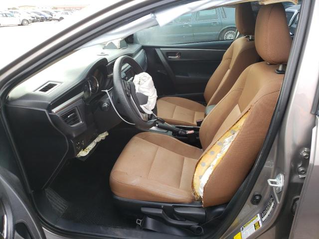 2T1BURHEXGC539338 - 2016 TOYOTA COROLLA L TAN photo 7