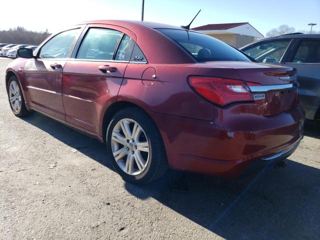 1C3CCBBB0DN732222 - 2013 CHRYSLER 200 TOURING RED photo 2