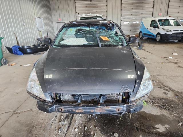 1HGCM56845A008083 - 2005 HONDA ACCORD EX GRAY photo 5
