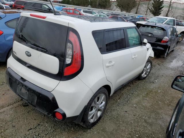 KNDJP3A57G7364378 - 2016 KIA SOUL + WHITE photo 3