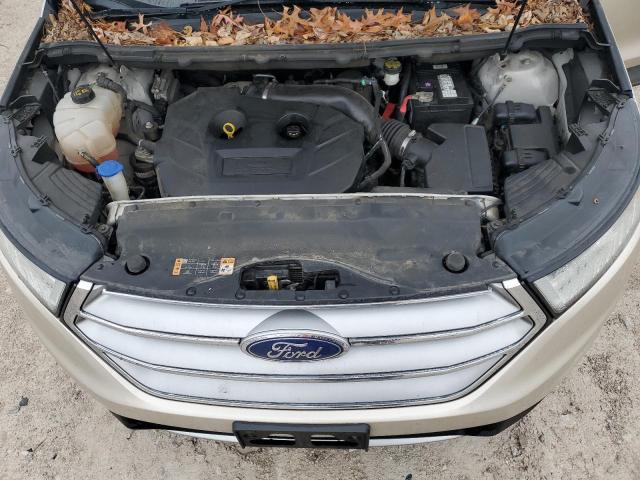 2FMPK4J93JBB02420 - 2018 FORD EDGE SEL TAN photo 12