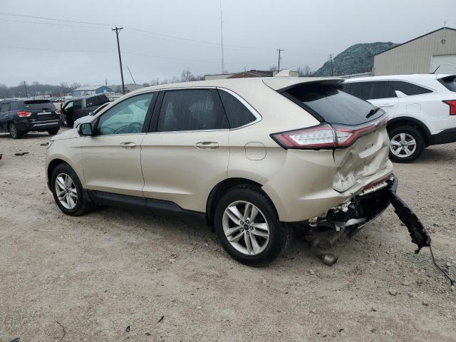 2FMPK4J93JBB02420 - 2018 FORD EDGE SEL TAN photo 2