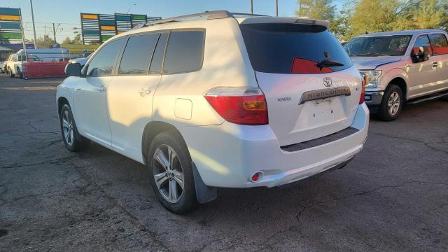 JTEES43A682090472 - 2008 TOYOTA HIGHLANDER SPORT WHITE photo 3