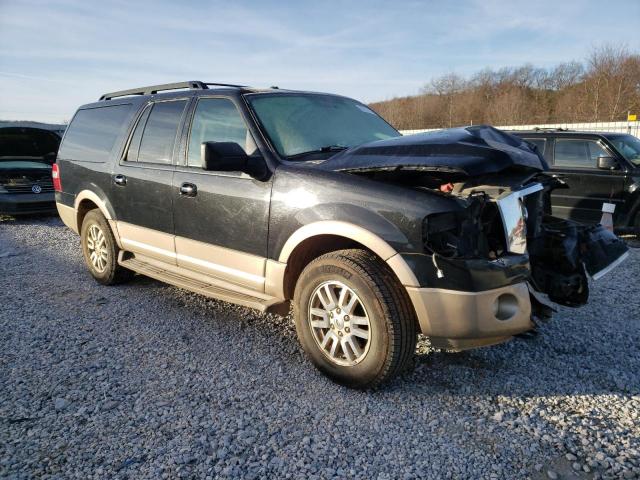 1FMJK1J56EEF32924 - 2014 FORD EXPEDITION EL XLT BLACK photo 4