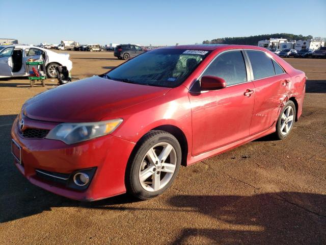 4T1BF1FK6DU661824 - 2013 TOYOTA CAMRY L RED photo 1