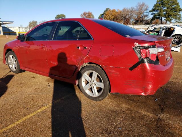 4T1BF1FK6DU661824 - 2013 TOYOTA CAMRY L RED photo 2