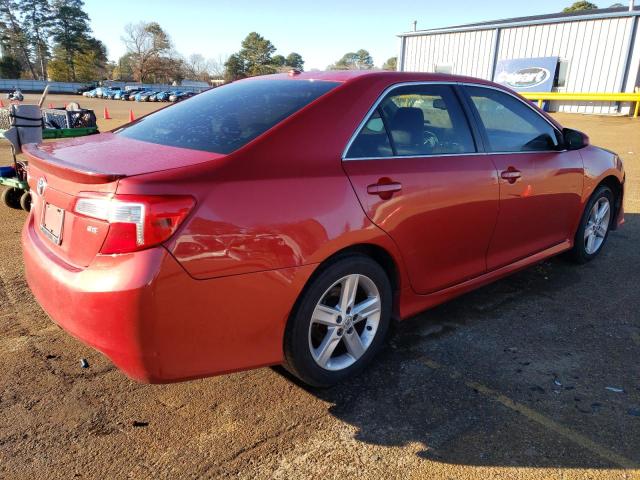 4T1BF1FK6DU661824 - 2013 TOYOTA CAMRY L RED photo 3