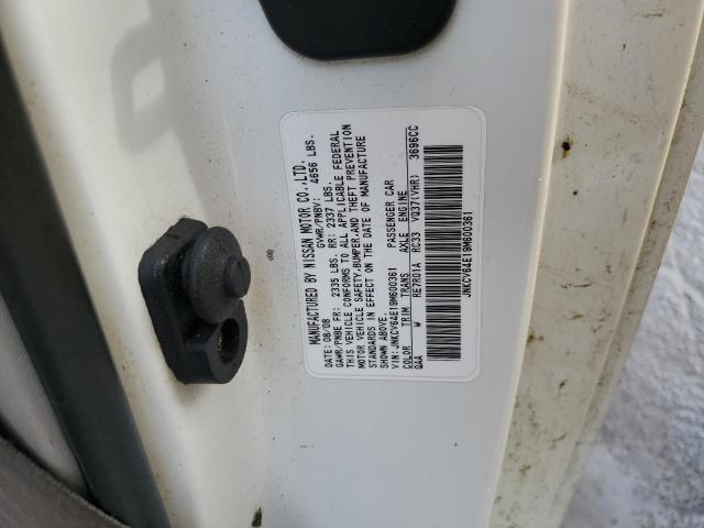 JNKCV64E19M600361 - 2009 INFINITI G37 BASE WHITE photo 12