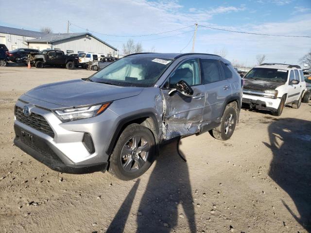 4T3RWRFV1PU087748 - 2023 TOYOTA RAV4 XLE SILVER photo 1