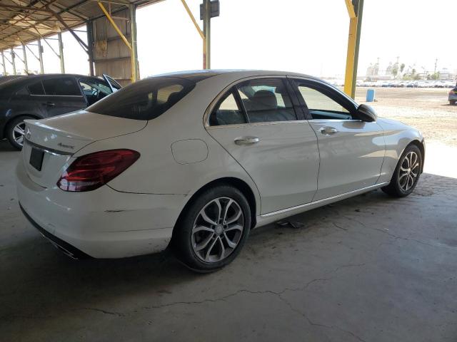 55SWF4KB7GU100119 - 2016 MERCEDES-BENZ C 300 4MATIC WHITE photo 3